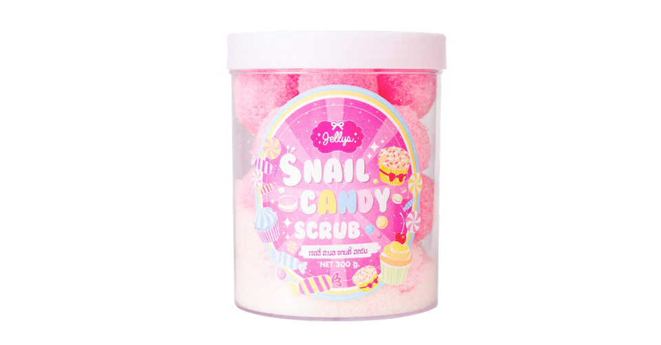 Tẩy tế bào chết Jellys Snail Candy Scrub