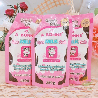 Muối tắm tẩy tế bào chết A Bonne Spa Milk Salt ảnh 7