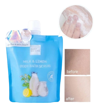 Ảnh sản phẩm Muối tẩy tế bào chết Milk & Lemon Body Bath Scrub Thái Lan 1