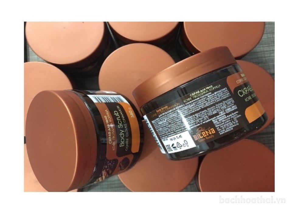 Tẩy tết bào chết quế hồi Body Scrub Coffee Cloves Cinnamon Nga