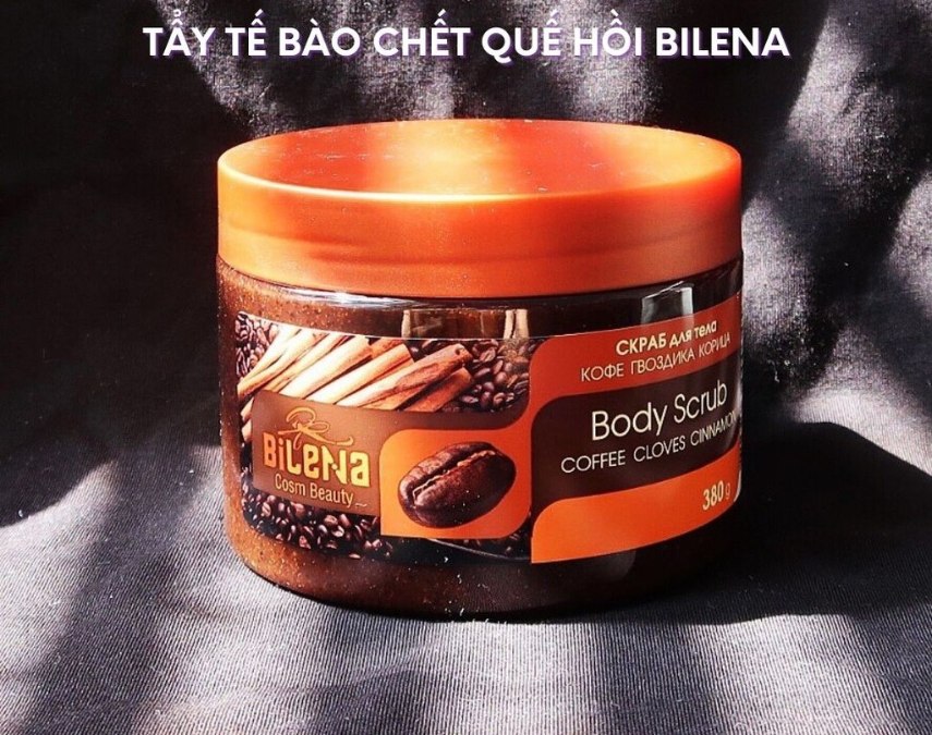Tẩy tết bào chết quế hồi Body Scrub Coffee Cloves Cinnamon Nga