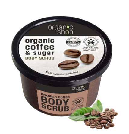 Tẩy tế bào chết cà phê Organic Coffee & Sugar Body Scrub ảnh 1