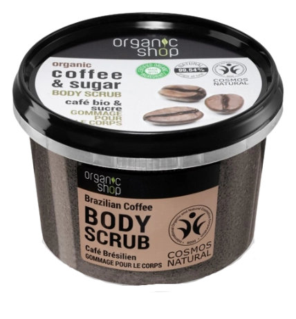Tẩy tế bào chết cà phê Organic Coffee & Sugar Body Scrub ảnh 1