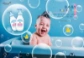 Sữa tắm gội cho bé Hanayuki Baby-top-to-toe-wash ảnh 4