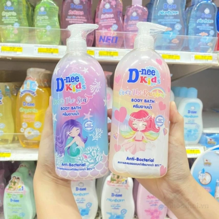 Sữa tắm dành cho bé D-Nee Kids Anti-Bacterial Body Bath 450ml ảnh 6