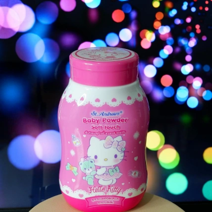 Bột phấn rôm trẻ em St. Andrews Hello Kitty Thái Lan  ảnh 2