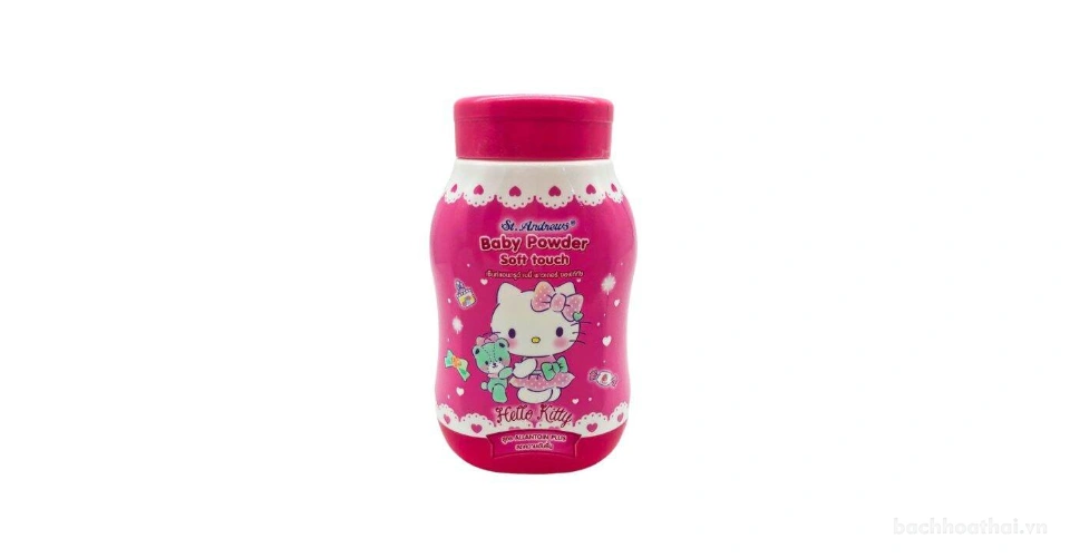 Bột phấn rôm trẻ em St. Andrews Hello Kitty Thái Lan