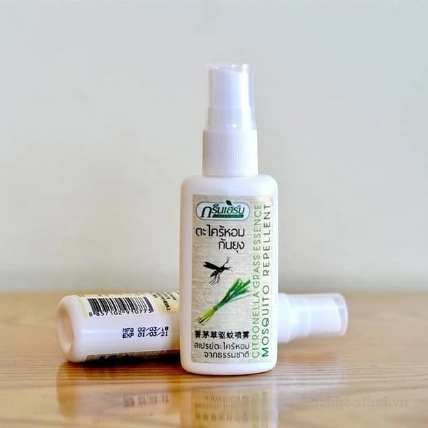 Tinh dầu xả chống muỗi Green Herb Mosquito Repellent 50ml ảnh 3