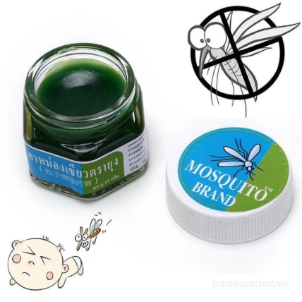 Dầu bôi trị muỗi đốt Yanhee Green Balm Mosquito Brand ảnh 8
