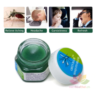 Dầu bôi trị muỗi đốt Yanhee Green Balm Mosquito Brand ảnh 11