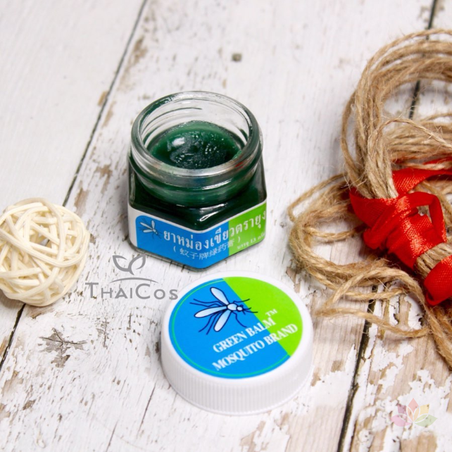 Dầu bôi trị muỗi đốt Yanhee Green Balm Mosquito Brand ảnh 4