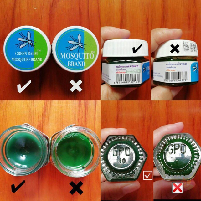 Dầu bôi trị muỗi đốt Yanhee Green Balm Mosquito Brand ảnh 7