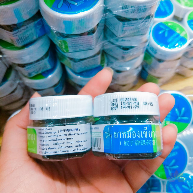 Dầu bôi trị muỗi đốt Yanhee Green Balm Mosquito Brand ảnh 9