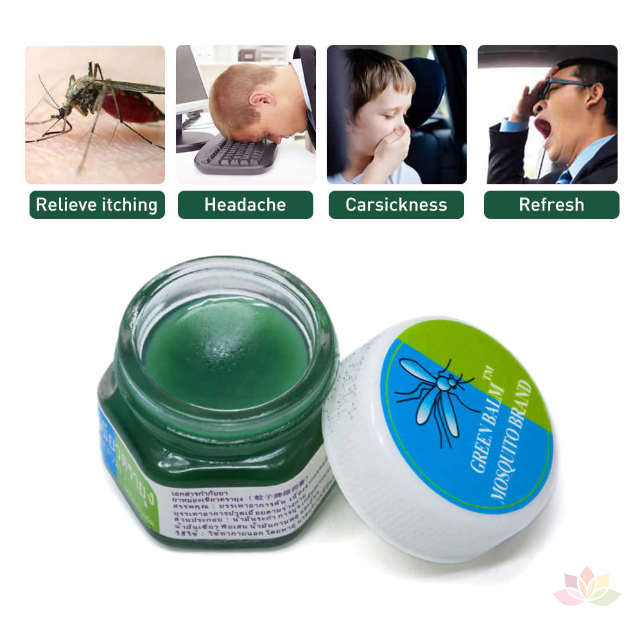 Dầu bôi trị muỗi đốt Yanhee Green Balm Mosquito Brand ảnh 11