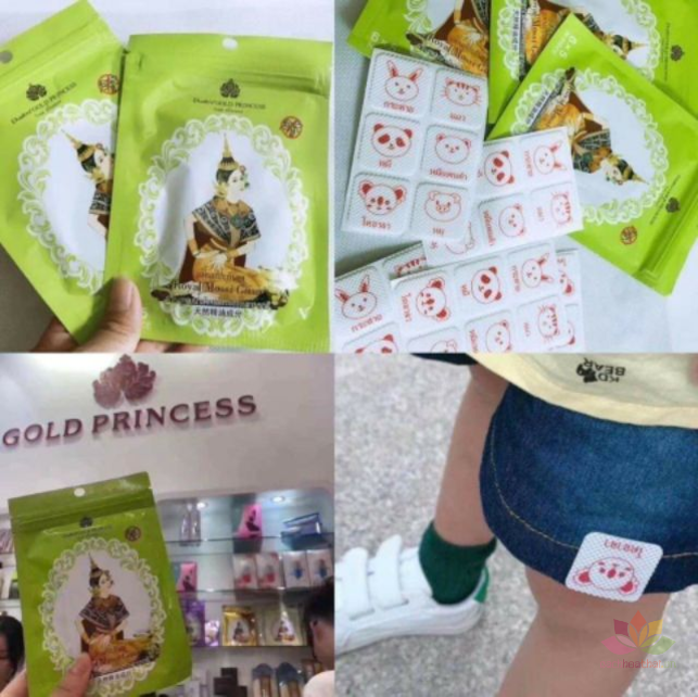 Miếng dán đuổi côn trùng Gold Princess Royal Mossi Guard ảnh 4