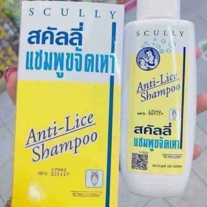 Dầu gội trị chấy (chí) SCULLY Anti Lice Shampoo ảnh 5