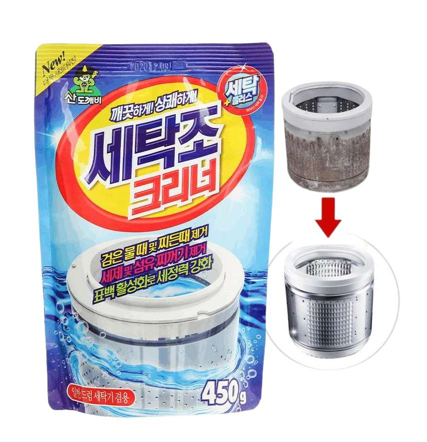 Bột tẩy vệ sinh lồng máy giặt Sandokkaebi