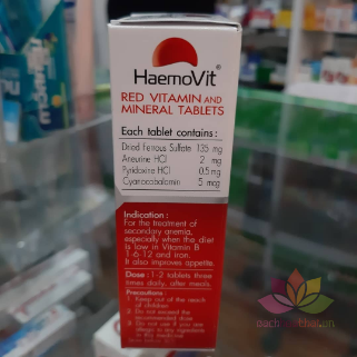 Tăng Cân Haemo Vit Red Vitamin ảnh 3