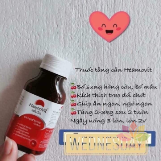 Tăng Cân Haemo Vit Red Vitamin ảnh 8