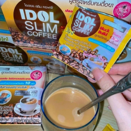 Cà phê sữa giảm cân Idol Slim Coffee 3 In 1 TK Natural  ảnh 8