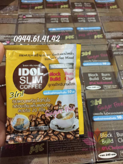 Cà phê giảm cân Idol Slim Coffee 3 In 1 ảnh 12