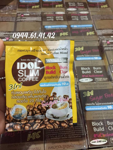 Cà phê giảm cân Idol Slim Coffee 3 In 1 ảnh 12