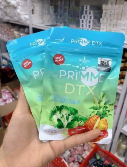 Viên uống Detox khử mỡ giảm cân thải độc Primme DTX ảnh 4