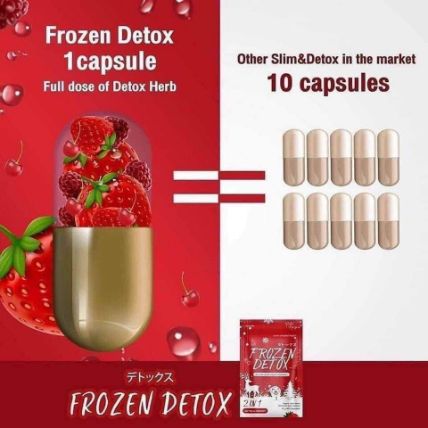Viên uống khử mỡ giảm cân Frozen Detox ảnh 6