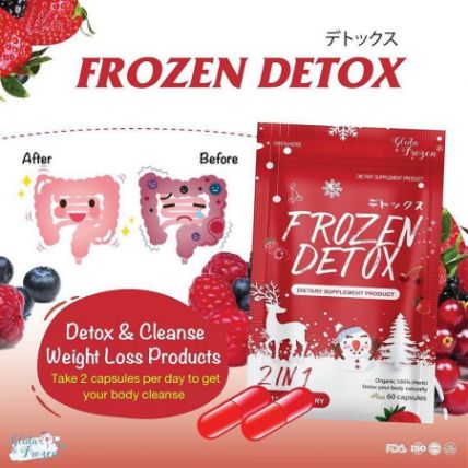 Viên uống khử mỡ giảm cân Frozen Detox ảnh 8