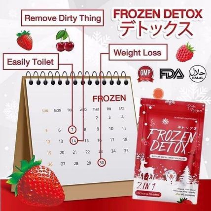 Viên uống khử mỡ giảm cân Frozen Detox ảnh 4