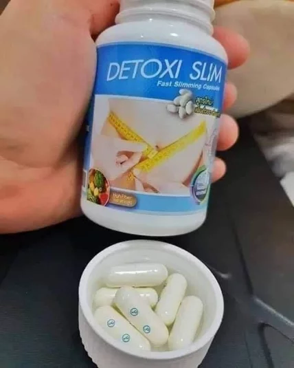 Viên uống giảm béo nhanh Detoxi Slim fast slimming capsules ảnh 4
