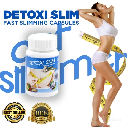 Viên uống giảm béo nhanh Detoxi Slim fast slimming capsules ảnh 5