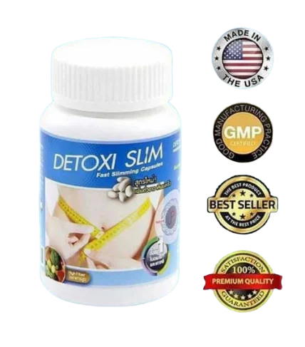 Viên uống giảm béo nhanh Detoxi Slim fast slimming capsules ảnh 1
