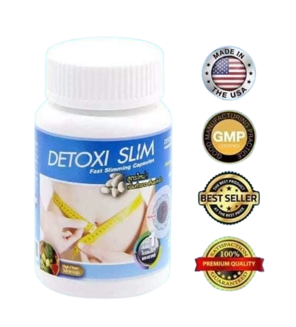 Viên uống giảm béo nhanh Detoxi Slim fast slimming capsules ảnh 1