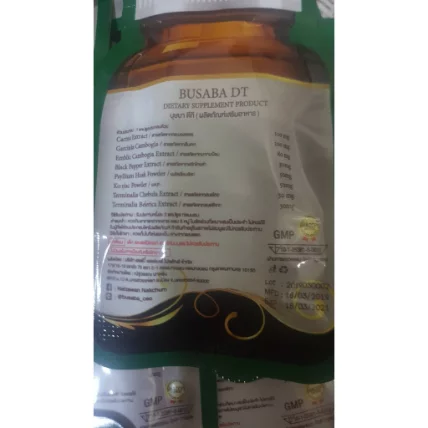 Viên uống thải độc giảm cân Detox Busaba DT ảnh 4