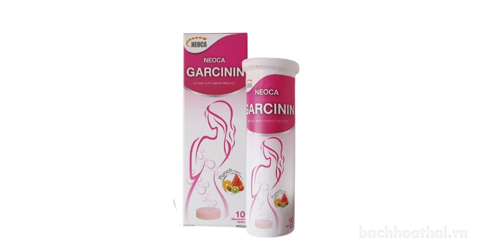 Viên sủi giảm cân NEOCA Garcinin hương trái cây