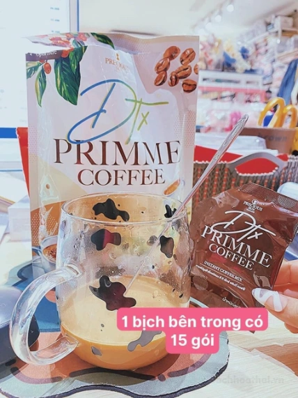 Cà phê giảm cân giữ dáng đẹp da DTX Primme Coffee Thái Lan ảnh 7