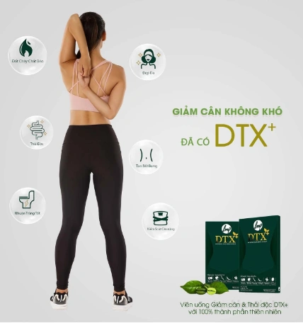 Viên Detox uống rau củ thải độc giảm cân DTX+ IMP Detoxi I'mpossible Thái Lan ảnh 4