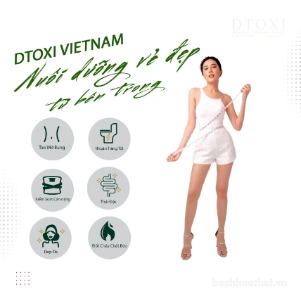 Viên Detox uống rau củ thải độc giảm cân DTX+ IMP Detoxi I'mpossible Thái Lan ảnh 8
