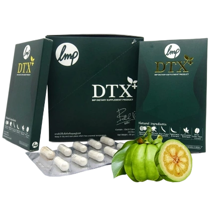 Viên Detox uống rau củ thải độc giảm cân DTX+ IMP Detoxi I'mpossible Thái Lan ảnh 1