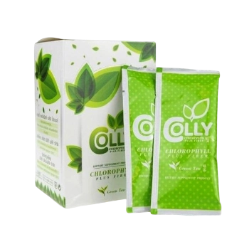 Ảnh sản phẩm Trà diệp lục giảm cân Colly Chlorophyll Plus Fiber Thái Lan  1