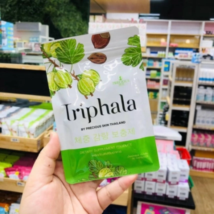 Viên uống giảm cân đẹp da Triphala By Precious Skin Thái Lan ảnh 11
