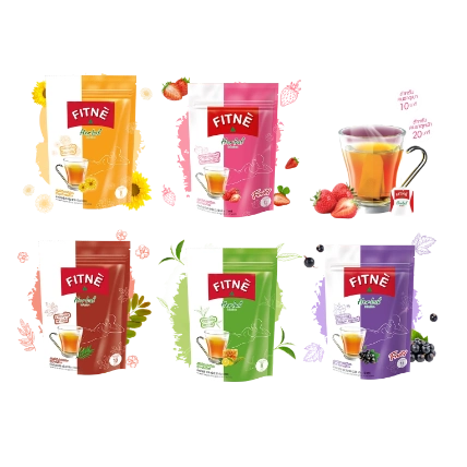 Trà giảm cân túi lọc Green Tea Flavored FITNE Herbal Thái Lan ảnh 1