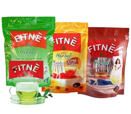 Trà giảm cân túi lọc Green Tea Flavored FITNE Herbal Thái Lan ảnh 1