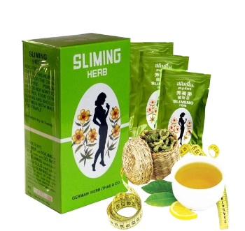 Ảnh sản phẩm Trà thảo mộc túi lọc giảm cân German Sliming Herb 50 túi Thái Lan 1