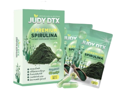 Viên uống đào thải mỡ tảo biển Judy DTX Premium Spirulina Thái Lan ảnh 1