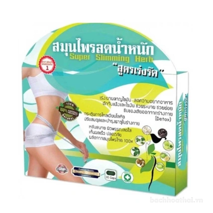 Viên uống giảm cân Super Slimming Herb Thái Lan ảnh 5