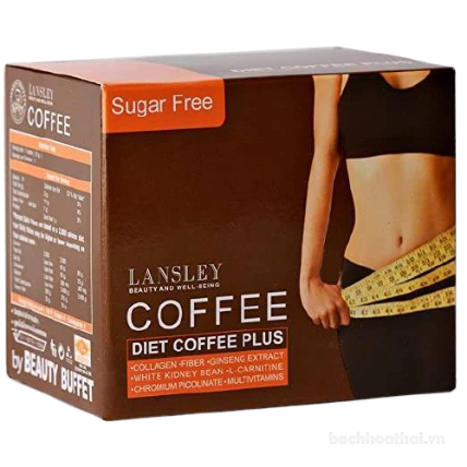 Cà phê giảm cân đẹp da Lansley Diet Coffee Plus ảnh 1