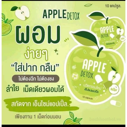 Detox giảm cân chiết xuất giấm táo Apple Herb Detox  ảnh 8