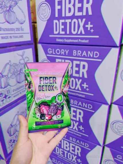 Viên uống rau củ hỗ trợ tiêu hóa đào thải mỡ Glory Brand Fiber Detox ++ 2 in 1 ảnh 13